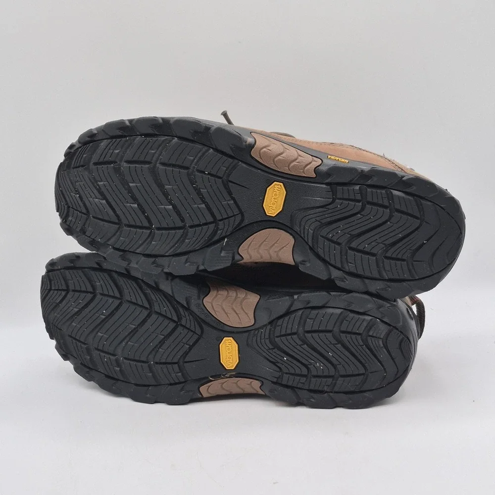 Simms Shoes Mens Size 12 Brown Gore-Tex Vibram Leather‎ Hiking Outdoor Trail